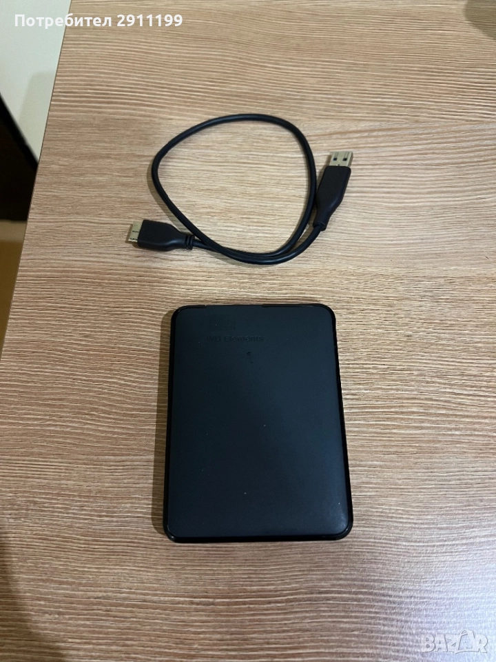 Външен диск WD 2TB, снимка 1