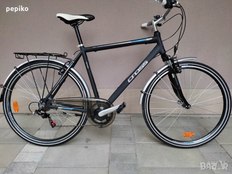 Продавам колела внос от Германия алуминиев велосипед DOVER CROSS 28 цола преден амортисьо, снимка 1