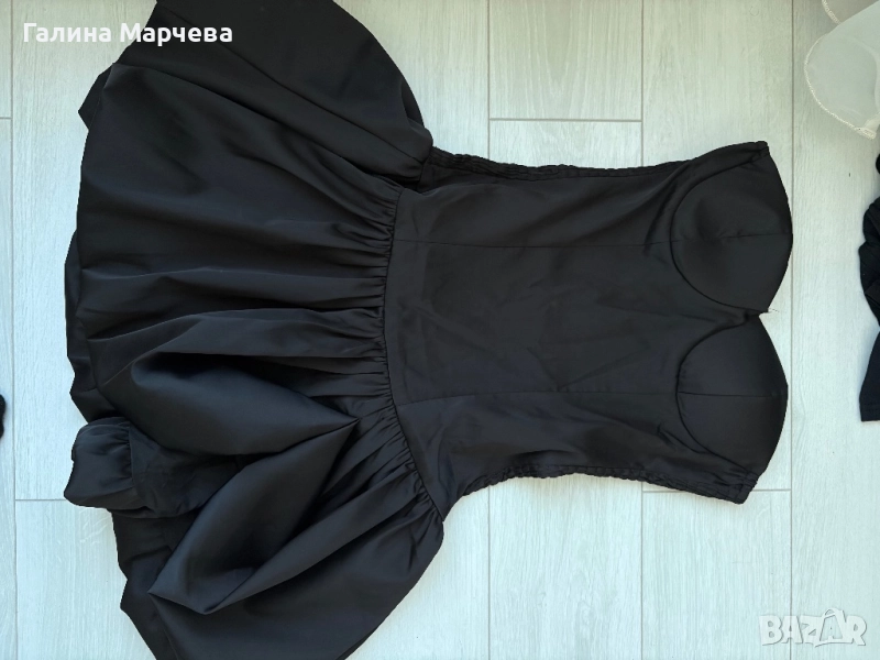 Черна къса рокля, снимка 1