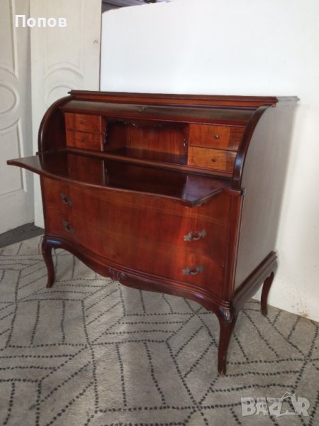 Антикварно писалище секретар Cabriole, снимка 1