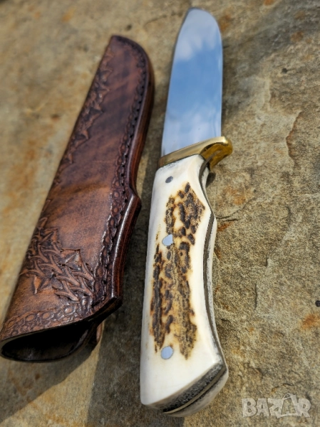 Ръчно изработен нож Еленски рог, снимка 1