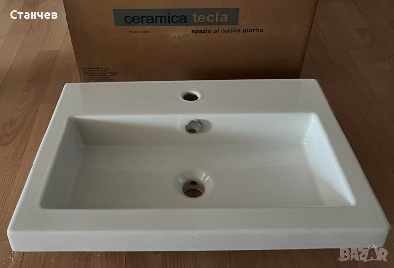 Мивка Ceramica TECLA 4001011 за баня супер качество, снимка 1