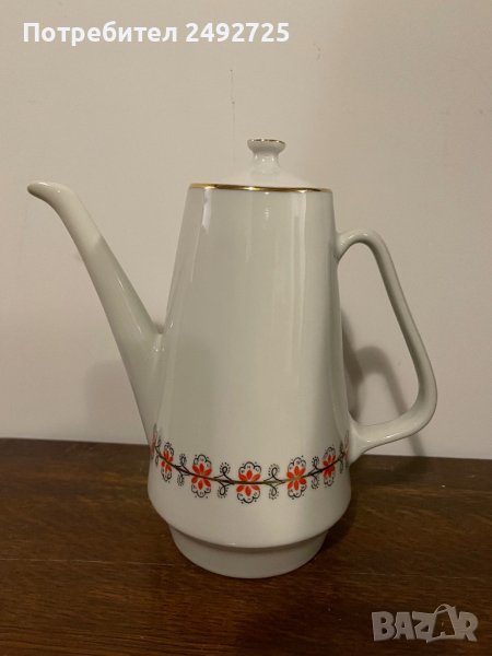 ✅български порцелан, чайник, снимка 1