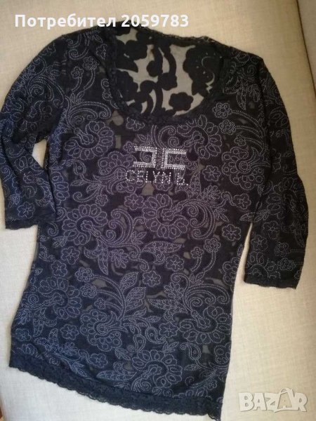 Дамска дантелена блузка , снимка 1