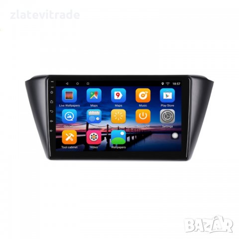 SKODA FABIA 2015-2019 - 9'' Андроид Навигация, 9175, снимка 5 - Аксесоари и консумативи - 32017050
