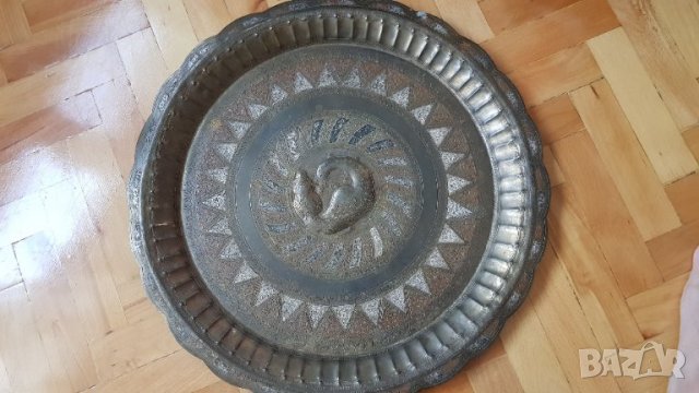 Ръчно гравирано медно пано, снимка 4 - Пана - 29936194