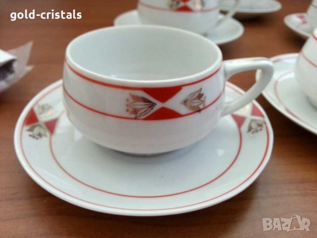 Немски порцелан kahla чаши за кафе , снимка 10 - Антикварни и старинни предмети - 30467542