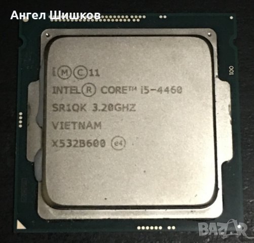 Intel Core i5-4460 SR1QK 3200MHz 3400MHz(turbo) L2=2MB L3=6MB 84Watt Socket 1150, снимка 1 - Процесори - 29991972