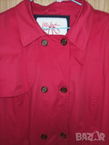 Макси памучен тренчкот Ulla Popken , снимка 2 - Сака - 54095372