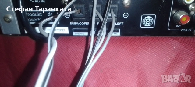 DVD player със радио тунер и вграден усилвател и три тонколони , снимка 10 - Ресийвъри, усилватели, смесителни пултове - 54071345