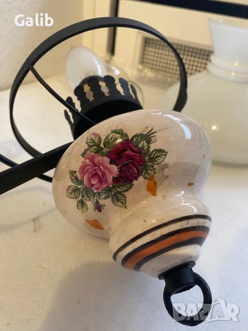 Стари красиви лампи с огледало, снимка 7 - Лампи за стена - 54058082