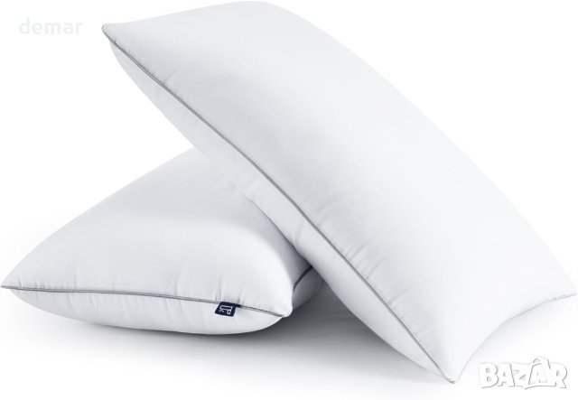BedStory Pillows 2 бр. хипоалергенни луксозни възглавници за легло (42X70 CM), снимка 1 - Възглавници - 44151556