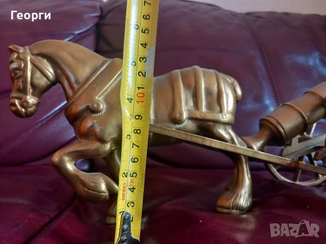Медни стари каручки, снимка 9 - Антикварни и старинни предмети - 44512171