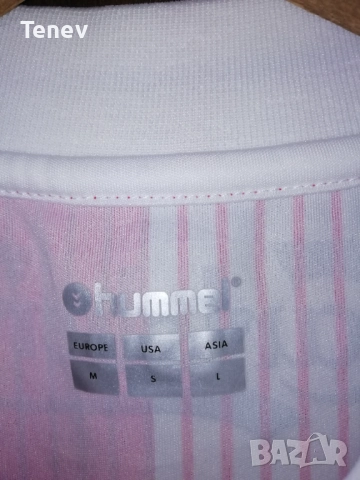 Дания 1986 #10 Елкер Hummel оригинална ретро тениска Denmark Elkjaer, снимка 5 - Тениски - 52998734