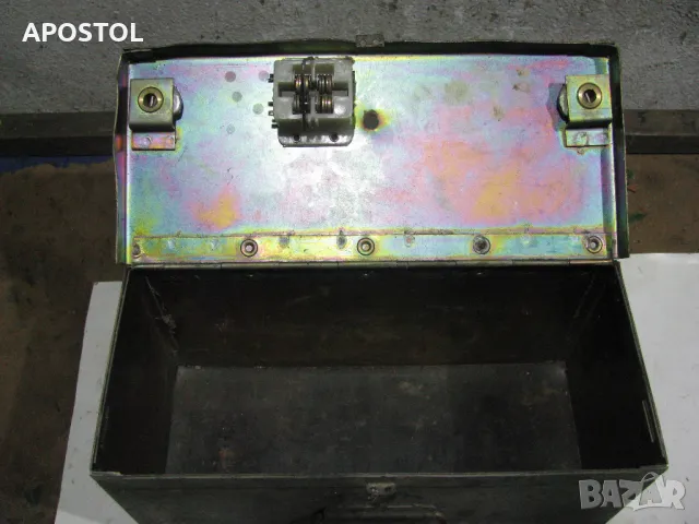 метална кутия каса сейф, снимка 3 - Куфари с инструменти - 47272250