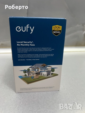 Камера за наблюдение Eufy + соларен панел, снимка 9 - IP камери - 52905263
