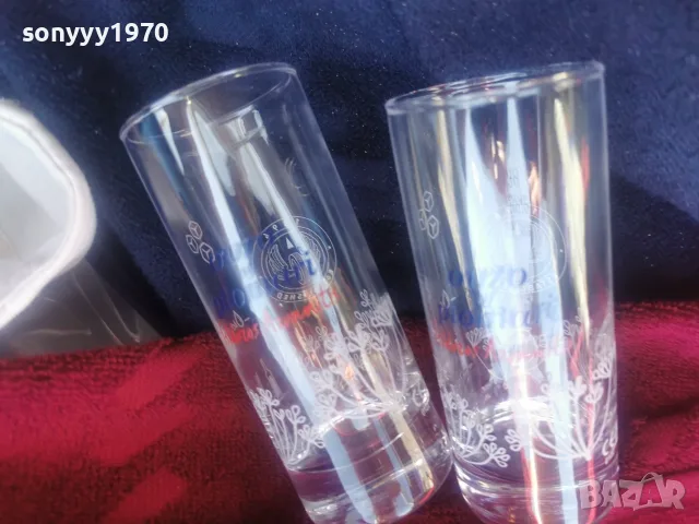 PLOMARI OUZO X2 НОВИ ЧАШИ 2108262020, снимка 5 - Колекции - 55753932