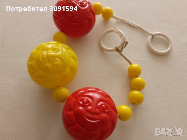 Ретро дрънкалка за количка, снимка 2 - Други ценни предмети - 44312850