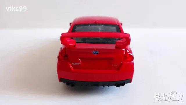 Subaru WRX STI 2017 Maisto - Мащаб 1:40 , снимка 5 - Колекции - 53283353