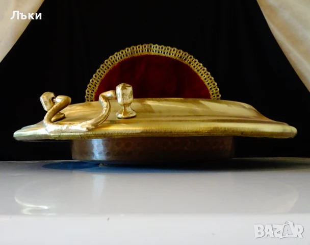 Медно барбекю на дървени въглища 3 кг.,мангал. , снимка 8 - Антикварни и старинни предмети - 51183994