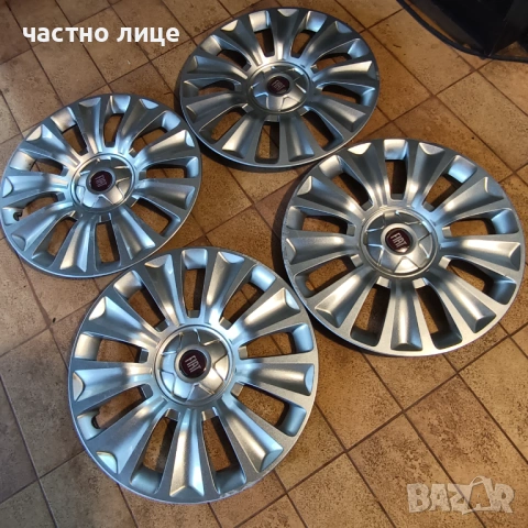 Фиат оригинални тасове 16 цола, снимка 4 - Гуми и джанти - 54256949