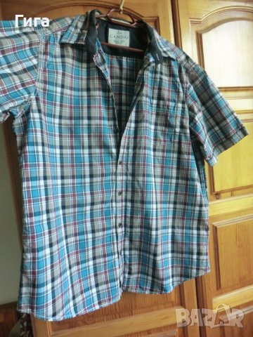 мъжка карирана риза, снимка 3 - Ризи - 37299704