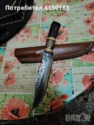 кован нож от ШХ15 , снимка 2 - Ножове - 52860783