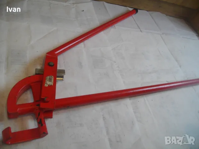 НОВ ROTHENBERGER 22mm НЕМСКИ РЪЧЕН ТРЪБОГИБ УРЕД ОГЪВАНЕ ВСЯКАКВИ ТРЪБИ ДО ф22мм МАСИВЕН ГОЛЯМ ПРОФИ, снимка 6 - Други инструменти - 48228582