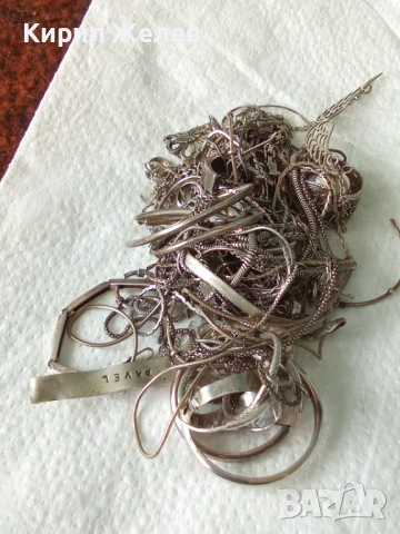 100 грама сребърни накити за поправка за реставрация за части или за материал 45360, снимка 2 - Колиета, медальони, синджири - 54212571