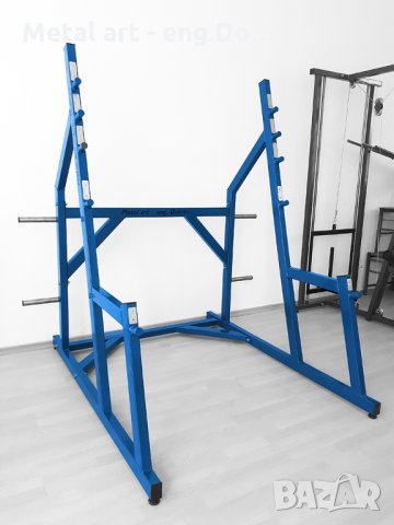 Професионална стойка за клекове