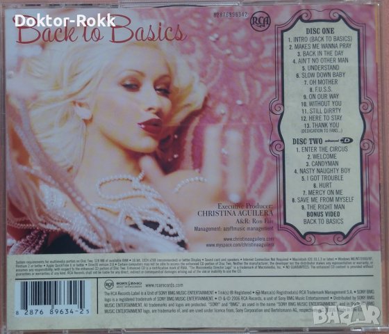 Christina Aguilera - Back to Basics [2CD, 2006, снимка 2 - CD дискове - 42860212