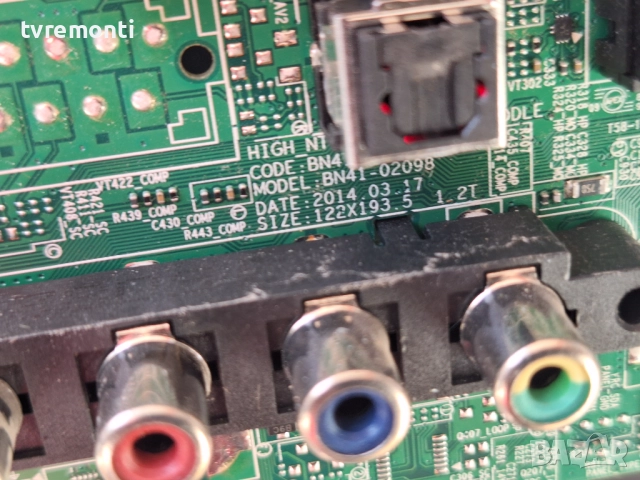 MAIN BOARD, BN94-09511A, BN41-02098B, за 40-инчов телевизор SAMSUNG Модел UE40J5000AW , с дисплей CY, снимка 4 - Части и Платки - 52288471