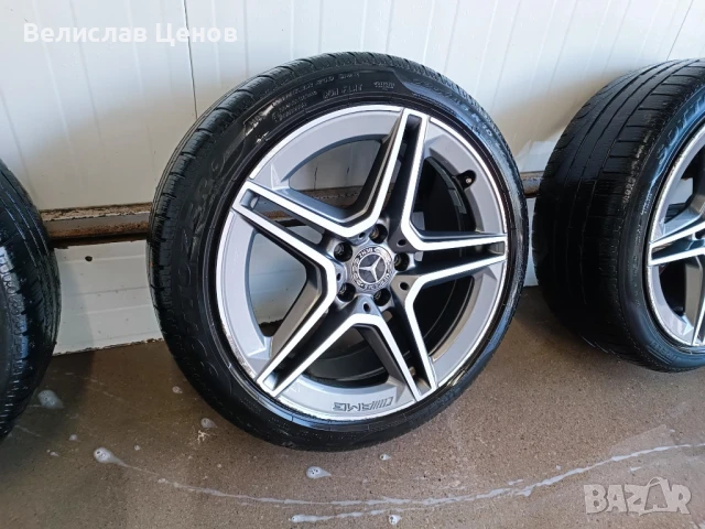 Оригинални джанти за Мерцедес C- class W205 AMG sport, снимка 2 - Гуми и джанти - 50442859