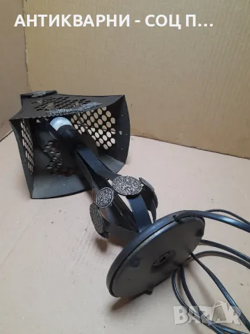 Стара Метална Настолна Лампа., снимка 7 - Антикварни и старинни предмети - 48299755