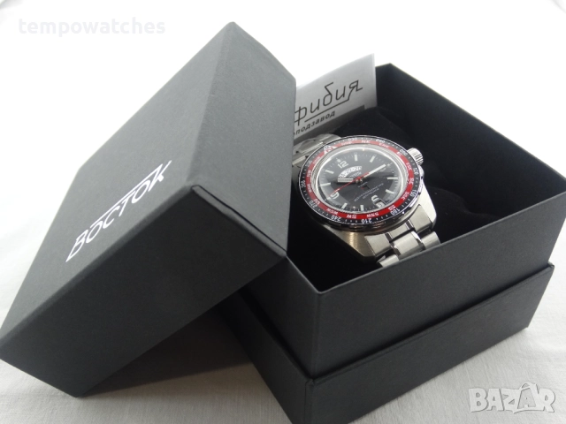 ВОСТОК АМФИБИЯ АВТОМАТИЧЕН- "Турист" ref: 14048Г, снимка 7 - Мъжки - 52943022