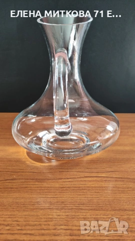 Два големи кристални декантера на Бохемия нови, снимка 12 - Аксесоари за кухня - 54104182