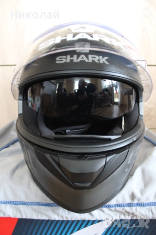 Каска Shark Ridill 1.2 Catalan Bad Boy Mat , снимка 3 - Аксесоари и консумативи - 52330464