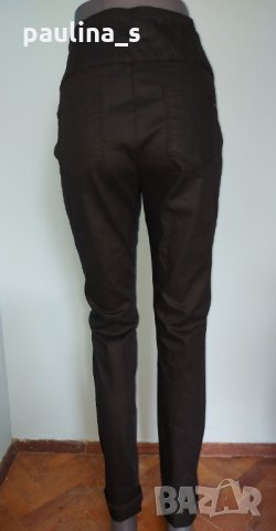 Еластичен панталон с кожен ефект "Only"® / голям размер , снимка 6 - Панталони - 29856568