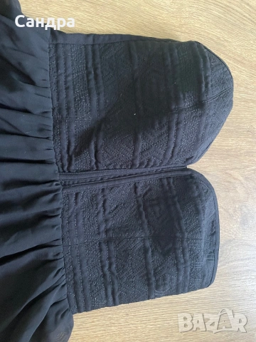 Черна рокля, снимка 2 - Рокли - 54251240