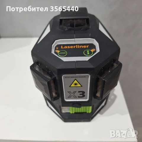 нивелир LASERLINER, снимка 2 - Измервателни инструменти - 56150329