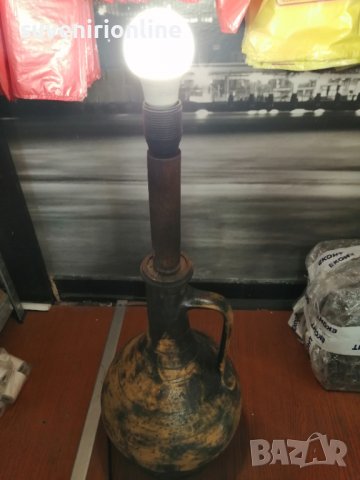 Старинна лампа, снимка 2 - Настолни лампи - 38446227