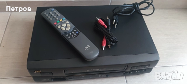 Видео JVC VHS , снимка 2 - Плейъри, домашно кино, прожектори - 52827203