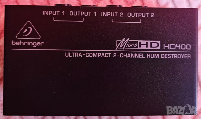 Behringer HD400 HUM DESTROYER, снимка 4 - Други - 49245719