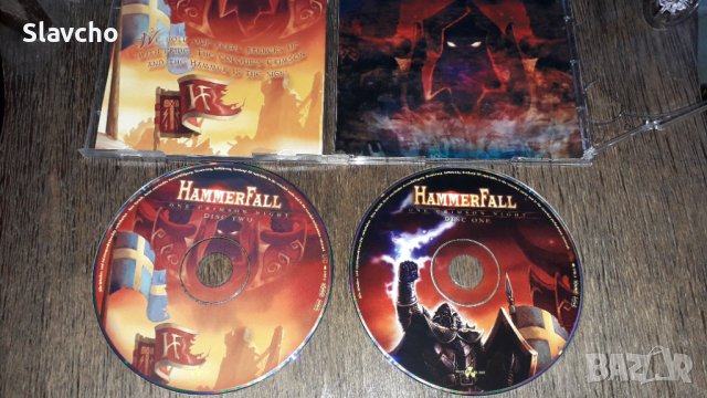 Компакт диск на група - Hammer Fall – One Crimson Night 2003/ 2-CD, снимка 3 - CD дискове - 38580909