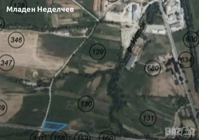 Земеделска земя Разлог, снимка 3 - Парцели - 56285947