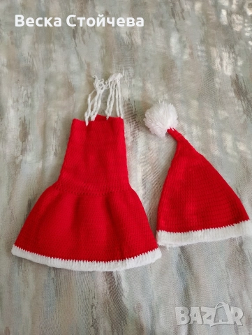 Детска плетена рокля , снимка 2 - Детски рокли и поли - 52576739