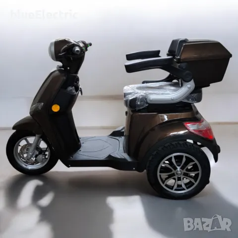 Електрическа Триколка blueElectric BM1-LUX 2000W | 60V | 24Ah | BROWN, снимка 6 - Мотоциклети и мототехника - 49745665