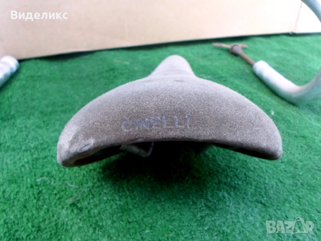 Cinelli/ретро шосейно кормило. седалка/, снимка 5 - Части за велосипеди - 54228451
