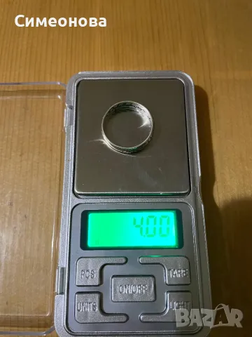 Мъжка сребърна халка , снимка 3 - Пръстени - 50130992