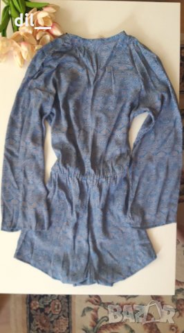 Уникален къс гащеризон син с Н&М, снимка 3 - Гащеризони - 7452572